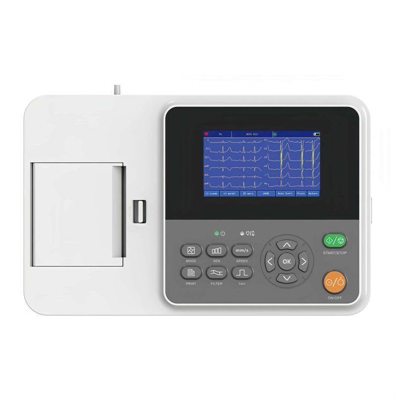 E6 6 Channel ECG Monitor EKG Machine - E6 6 Channel ECG Monitor EKG Machine -